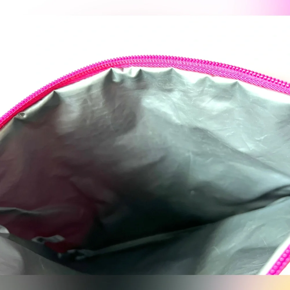 3C4G Stuff Bag swimsuit Pink Rainbow sunnies  2 in 1 Wet Dry rare color pattern